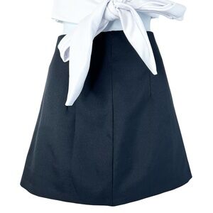 Women’s Y2k Micro Mini Skirt Navy blue preppy academia Size Medium